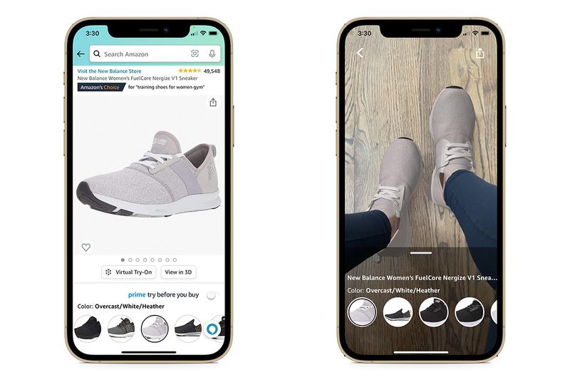 Amazone launches app to try on shoes Amazon AR app for shoes