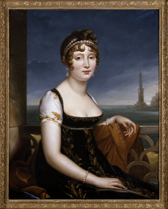 First women to own a wrist watch, Caroline Murat Napoleon's Sister, first women to wear a wrist watch