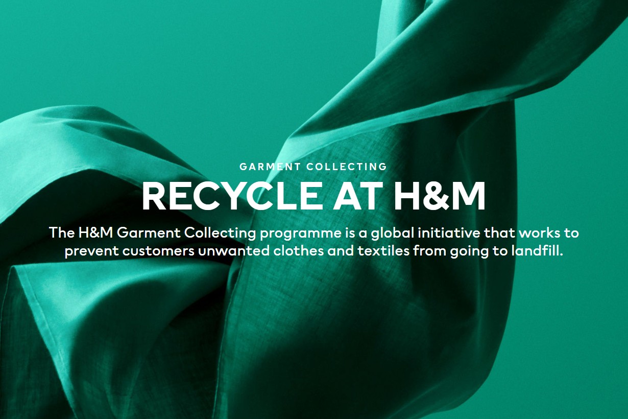 h&m recycle your clothes h&m trying to prevent fashion wastes
